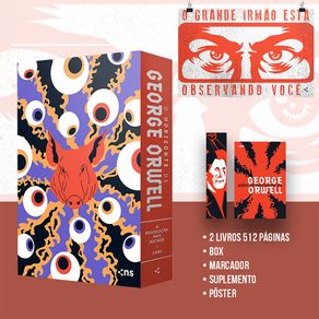 Box-George-Orwell---O-horizonte-(2-livros-+-poster-+-suplemento)