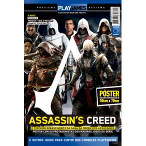 Superposter-PlayGames---Assassin-s-Creed--Versao-lisa-sem-dobras-enviada-em-tubo-protetor-