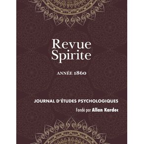 Revue-Spirite--Annee-1860-