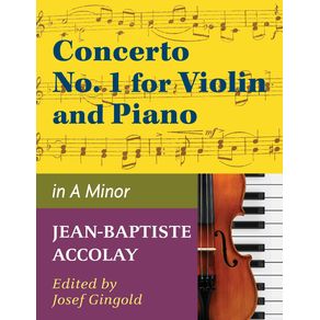 Accolay-J.B.---Concerto-No.-1-in-a-minor-for-Violin---Arranged-by-Josef-Gingold---International