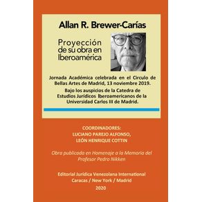 ALLAN-R.-BREWER-CARIAS.-Proyeccion-de-su-Obra-en-Iberoamerica