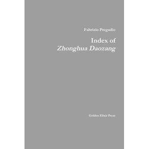 Index-of-Zhonghua-Daozang
