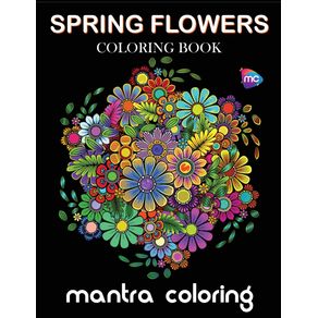 Spring-Flowers-Coloring-Book