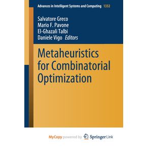 Metaheuristics-for-Combinatorial-Optimization