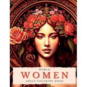 World-Women-Coloring-Book-For-Adults
