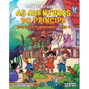 As-Aventuras-Do-Principe--Reinacoes-De-Narizinho---Livro-4