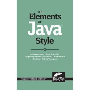 The-Elements-of-Java-Style