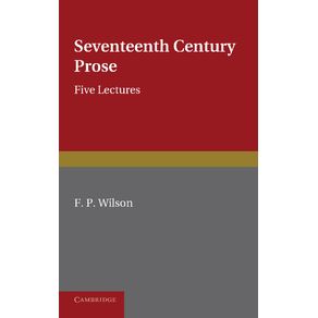 Seventeenth-Century-Prose