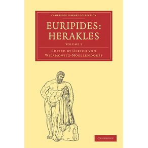 Euripides-Herakles---Volume-1