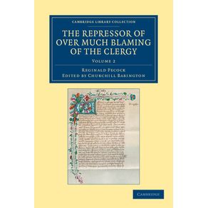 The-Repressor-of-Over-Much-Blaming-of-the-Clergy---Volume-------------2