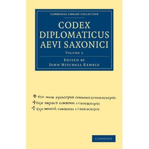 Codex-Diplomaticus-Aevi-Saxonici---Volume-2
