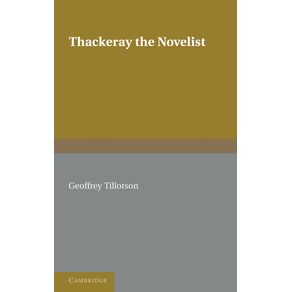 Thackeray-the-Novelist