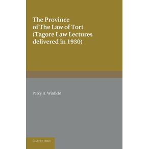 The-Province-of-the-Law-of-Tort