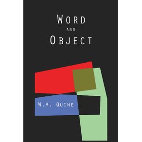 Word-and-Object-(Studies-in-Communication)