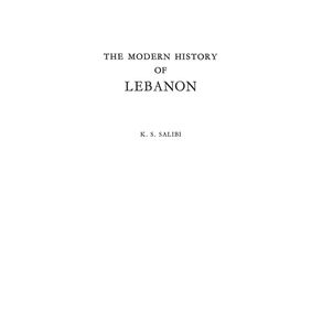 The-Modern-History-of-Lebanon.