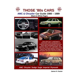 Those-80s-Cars---AMC-&-Chrysler-(Black-&-White)