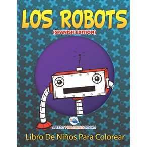 Los-Robots-Libro-De-Ninos-Para-Colorear--Spanish-Edition-