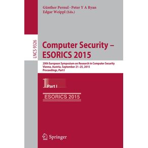 Computer-Security----ESORICS-2015