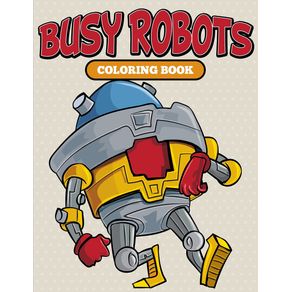 Busy-Robots-Coloring-Book