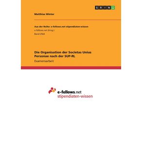 Die-Organisation-der-Societas-Unius-Personae-nach-der-SUP-RL