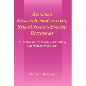 Standard-English-Serbocroatian-Serbocroatian-English-Dictionary