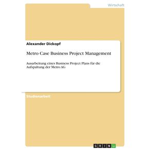 Metro-Case-Business-Project-Management