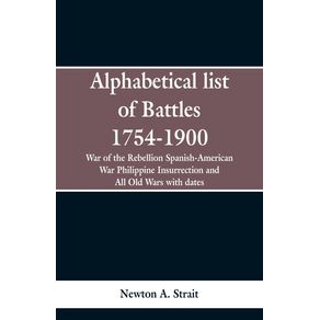 Alphabetical-list-of-Battles-1754-1900