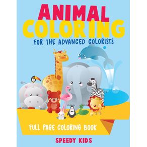 Animal-Coloring-for-the-Advanced-Colorists---Full-Page-Coloring-Book