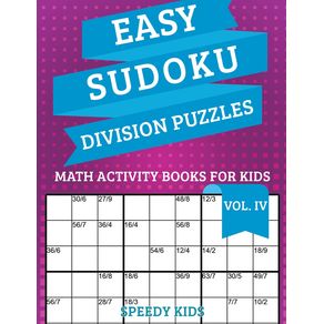 Easy-Sudoku-Division-Puzzles-Vol-IV