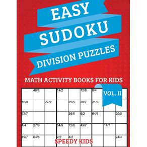 Easy-Sudoku-Division-Puzzles-Vol-II