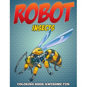 Robot-Insects-Coloring-Book