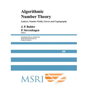 Algorithmic-Number-Theory