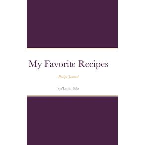 My-Favorite-Recipe-Book