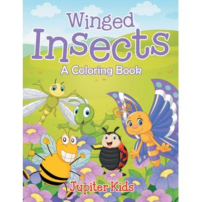 Winged-Insects--A-Coloring-Book-