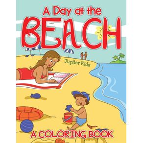 A-Day-at-the-Beach--A-Coloring-Book-
