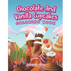 Chocolate-And-Vanilla-Cupcakes-Coloring-Book