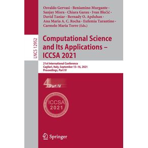 Computational-Science-and-Its-Applications---ICCSA-2021