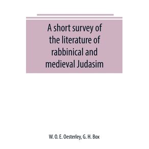 A-short-survey-of-the-literature-of-rabbinical-and-medieval-Judasim