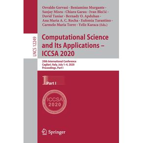 Computational-Science-and-Its-Applications---ICCSA-2020