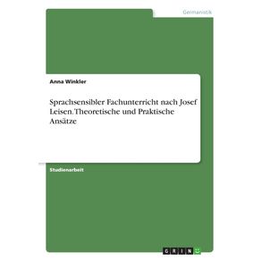 Sprachsensibler-Fachunterricht-nach-Josef-Leisen.-Theoretische-und-Praktische-Ansatze