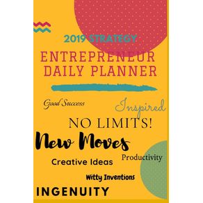 2019-Entrepreneurs-Daily-Planner