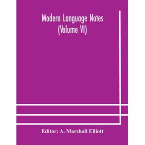 Modern-language-notes--Volume-VI-