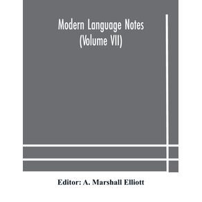 Modern-language-notes--Volume-VII-