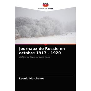 Journaux-de-Russie-en-octobre-1917---1920