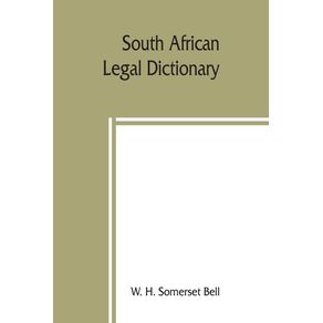 South-African-legal-dictionary