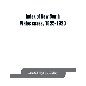 Index-of-New-South-Wales-cases-1825-1920