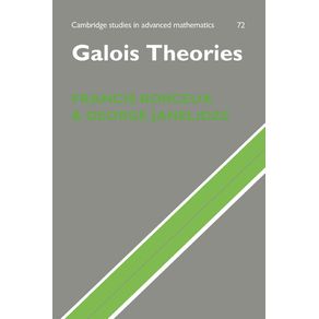 Galois-Theories