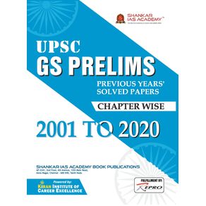 UPSC-GS-Prelims-Previous-years-solved-paper-chapter-wise-2001-to-2020