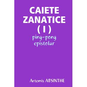 CAIETE--ZANATICE---I--