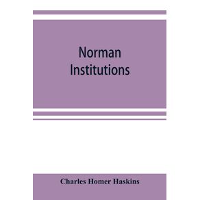 Norman-institutions